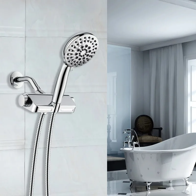 Luxury Large Handheld Shower Head High Pressure Water Saving Eco-Friendly ABS Plastic Filter for Bathroom for Hard Water