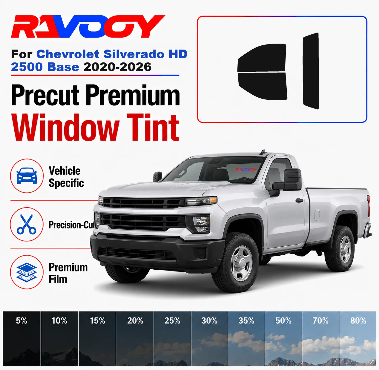 premium-precut-window-tint-kit-front-rear-windows-for-chevrolet-silverado-hd-2500-base-2020-2026-complete-set-nano-ceramic-film
