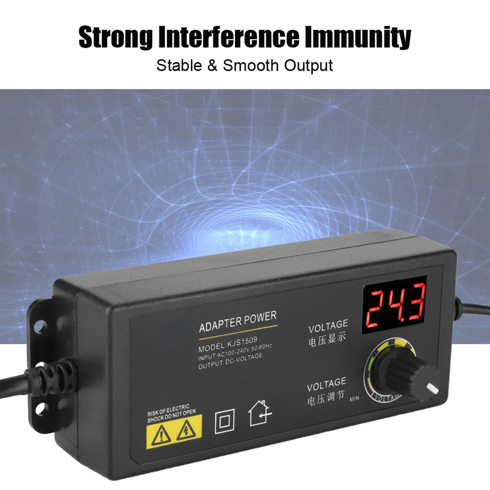 336 فولت واسعة النطاق قابل للتعديل محول الطاقة المضادة للتدخل 60 واط 1.5A محول التيار المتردد محول التيار المتردد محول الطاقة محول قابل للتعديل