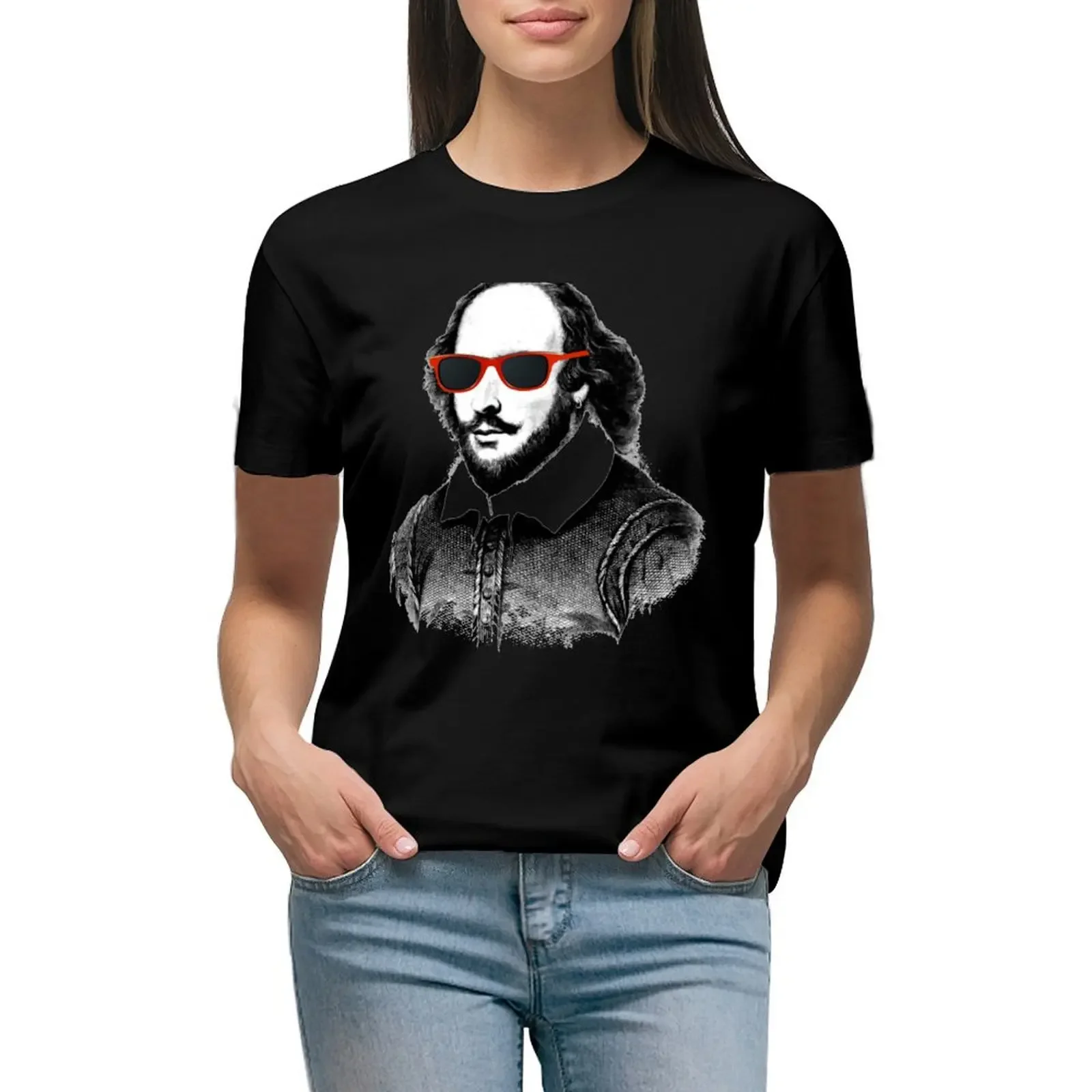 

Shakespeare T-Shirt quick drying shirts graphic tees heavyweights plus size tops cropped t shirts for Women