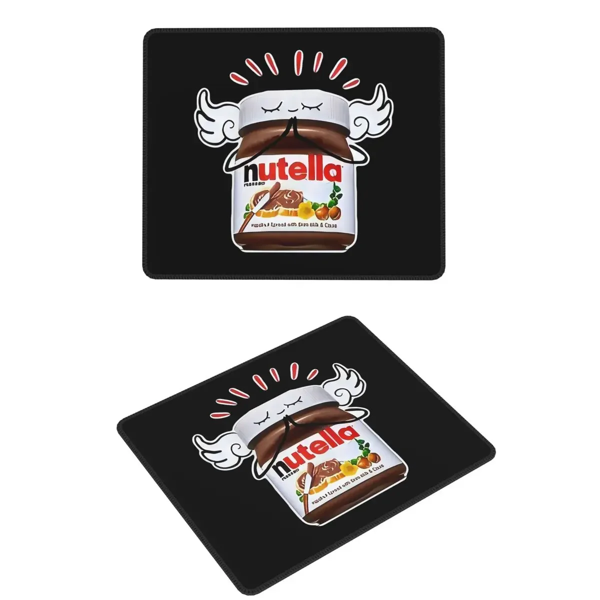 Funny Nutella Mouse Pad Computer Keyboard Mouse Mat Gamer Laptop Desk Mat Office Accessories Table Mats