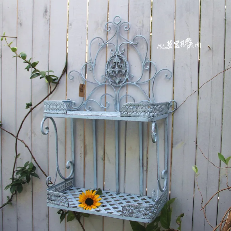 Garden grocery wall hanging racks, flower racks, storage racks that can be hung and placed