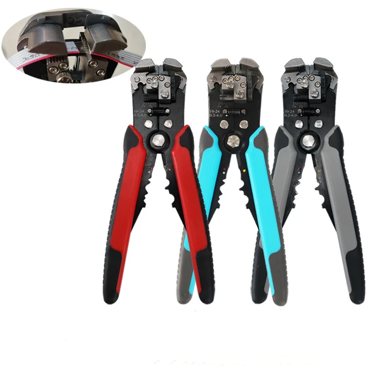 

Multifunctional Automatic Wire Stripper Cable Cutting Crimping Terminal 0.2-6.0mm² Professional Electrician Wire Tool