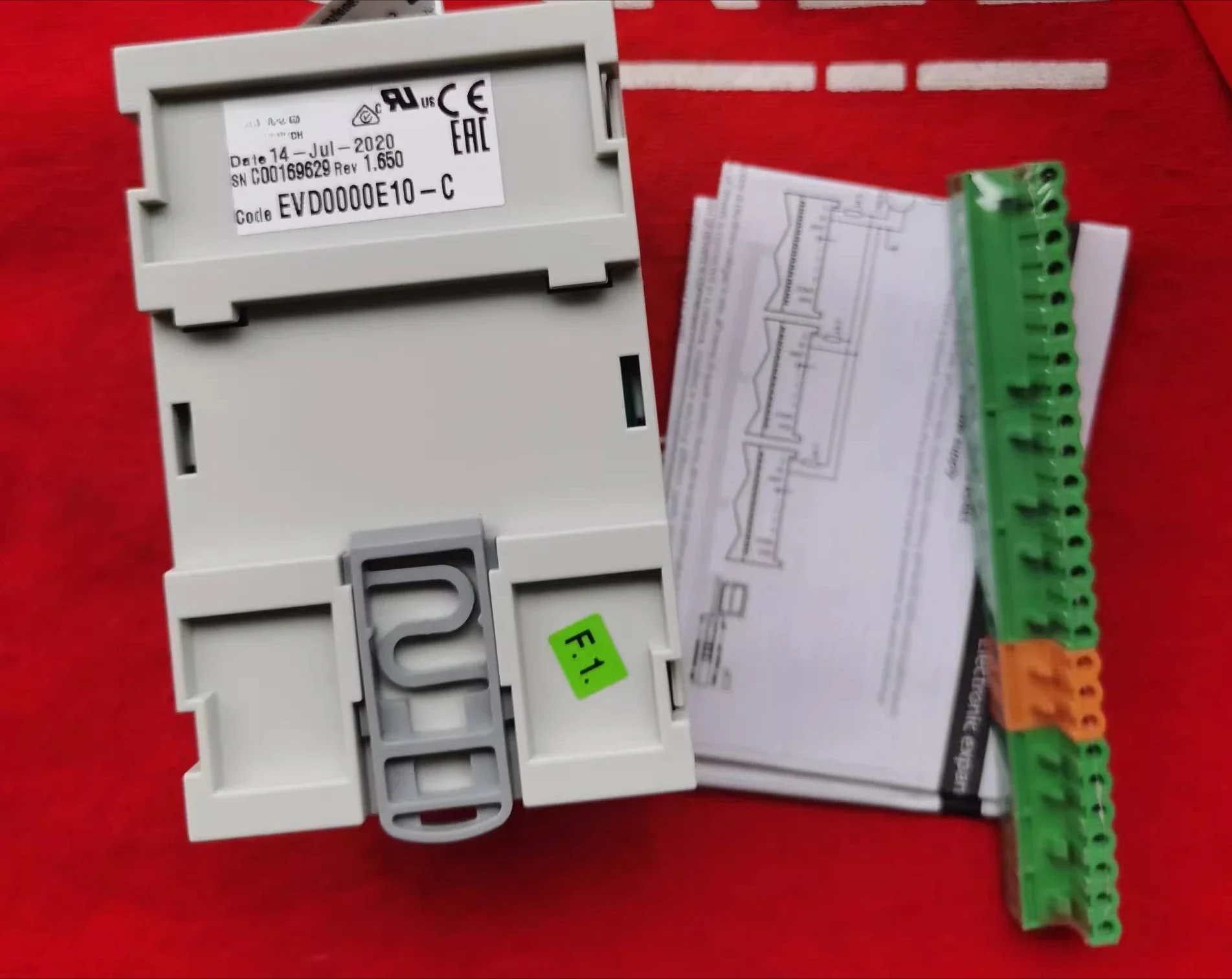 Italian electronic expansion valve driver CAR-EL EVD0000E10/EVD0000E20 driver