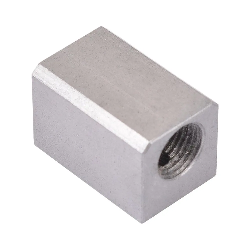 Slide Screw Replacement Metric Thread Nut For Lathe Feed System 16*25*16mm Stable Positioning Screw Nut Drill Bit