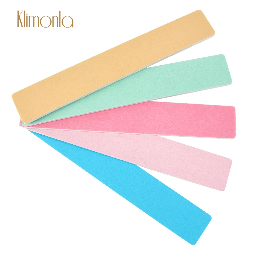 

5Pcs Nail File Square Double-sided Nails Art Tool Sandpaper Professional Nail Files Buffer nails accesories All for manicure