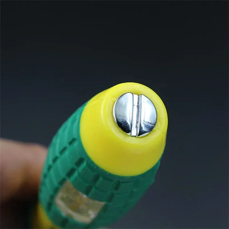 Tester Pen Voltage Indicator 220v Induction Power Detector Pen Slotted Screwdriver Electrician Tool Non-Contact Insulated Tester