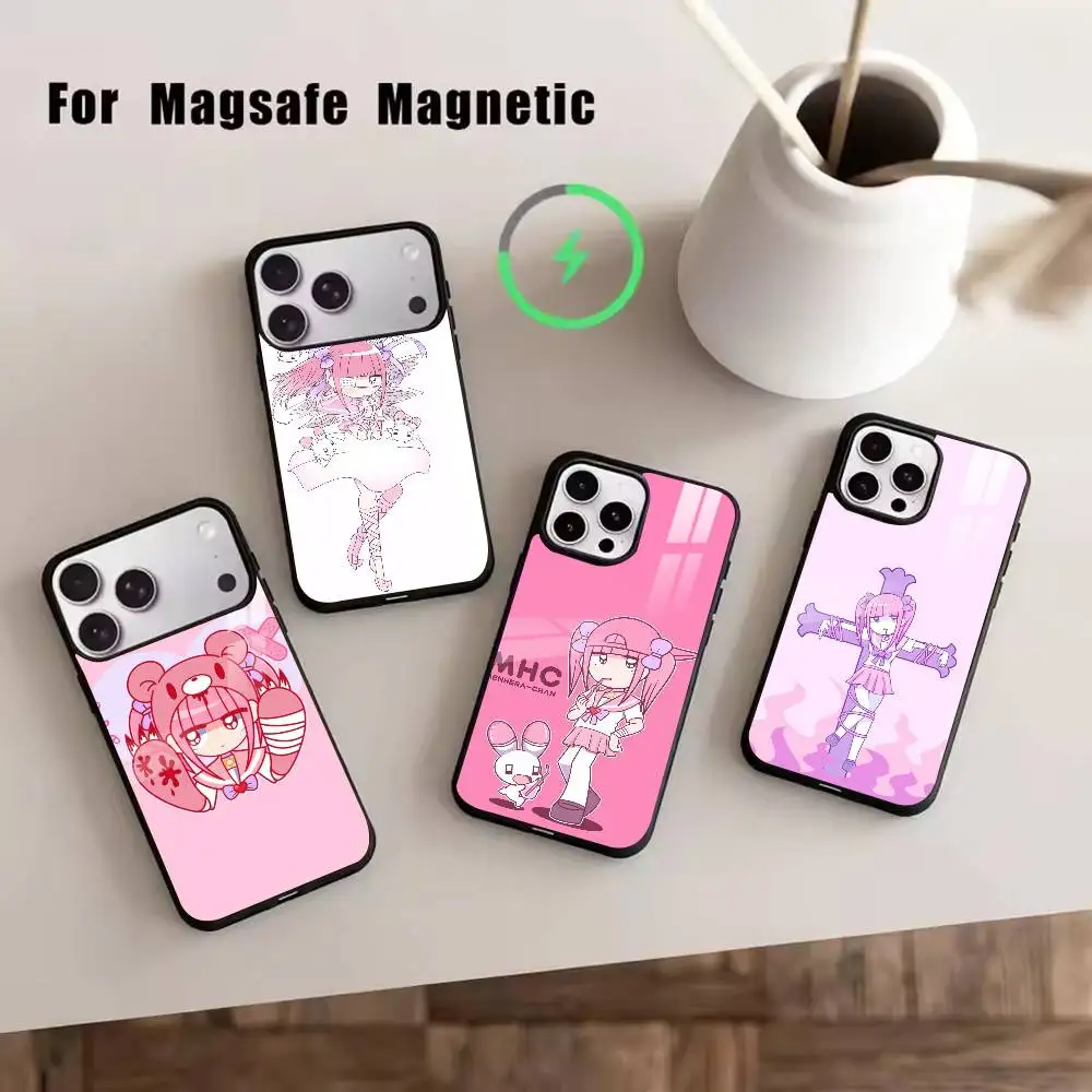 

Menhera-chan meme Phone Case For iPhone17,16,15,14,13,12,11 Plus,Pro Magnetic For Magsafe Wireless Charging