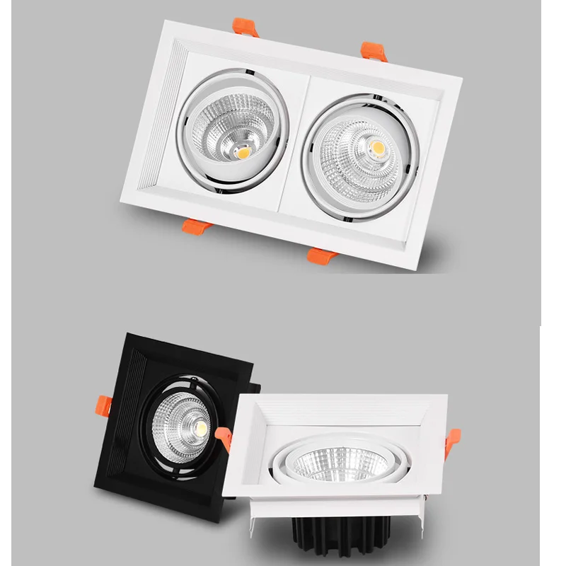 

Recessed COB LED Downlights 12W 24W 36W LED Ceiling Spot Lights AC85-265V LED Ceiling Lamps Indoor Lighting