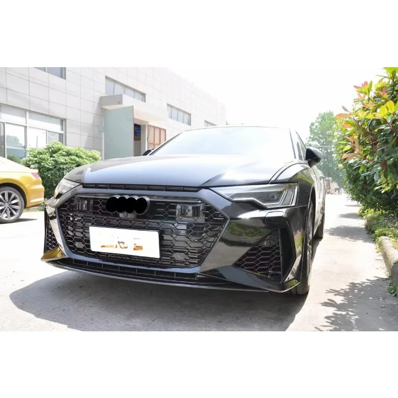 Auto Modify Car Body Kits Front Bumper Assy Bumpers for AUDI A6L Allroad S6  Retrofit Upgrade To Facelift RS6 A6C8 19-21