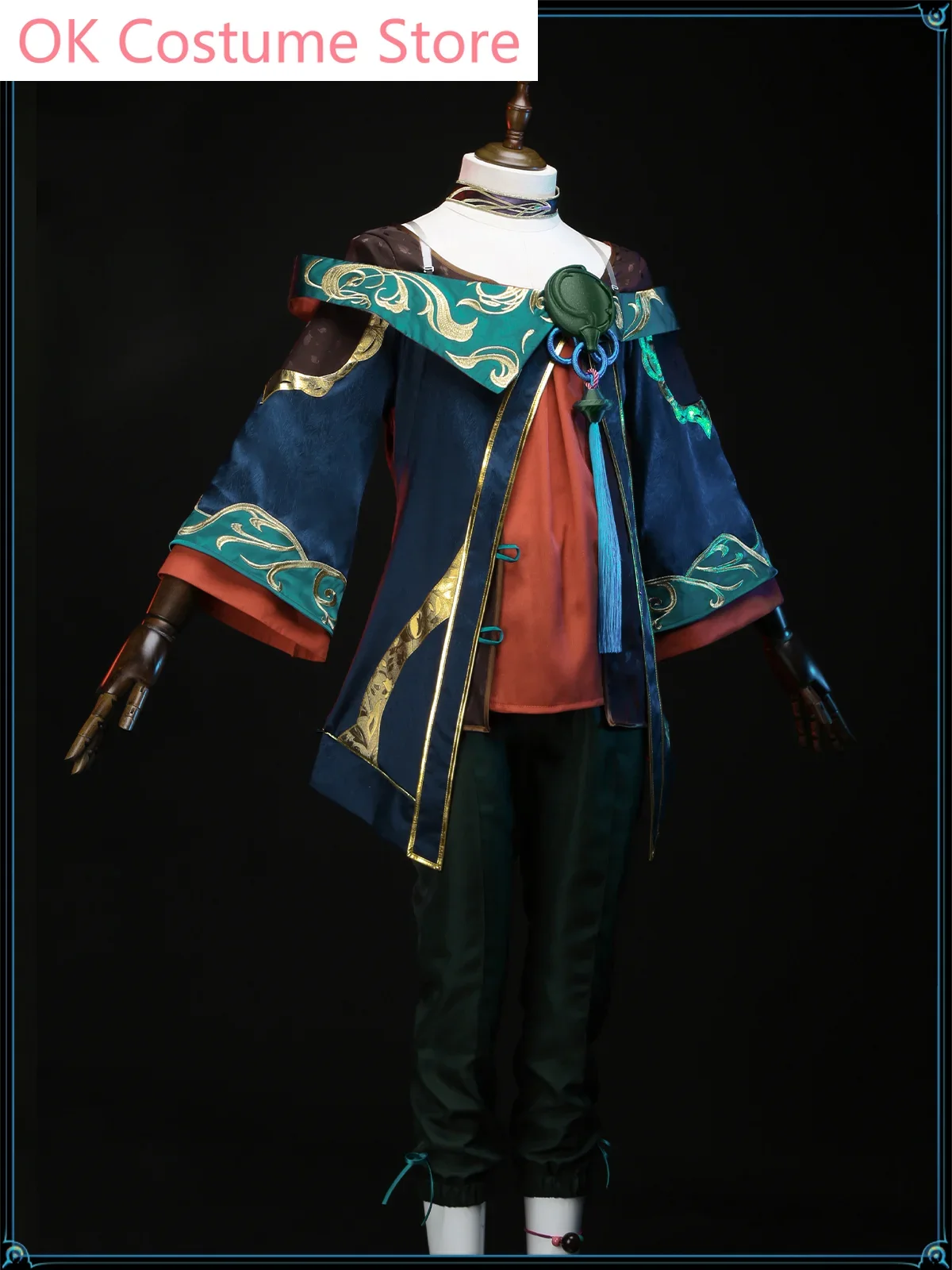 Lol o visionário hwei masculino cosplay traje cos jogo anime festa uniforme halloween jogar papel roupas