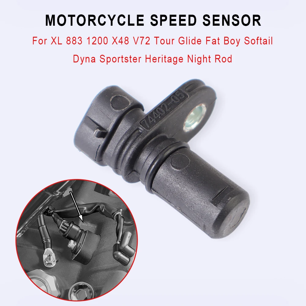 

74402-05 Motorcycle Speed Sensor Accessories For Harley XL 883 1200 XL883 XL1200 Sportster Softail Dyna Tour Glide Fat Boy Night