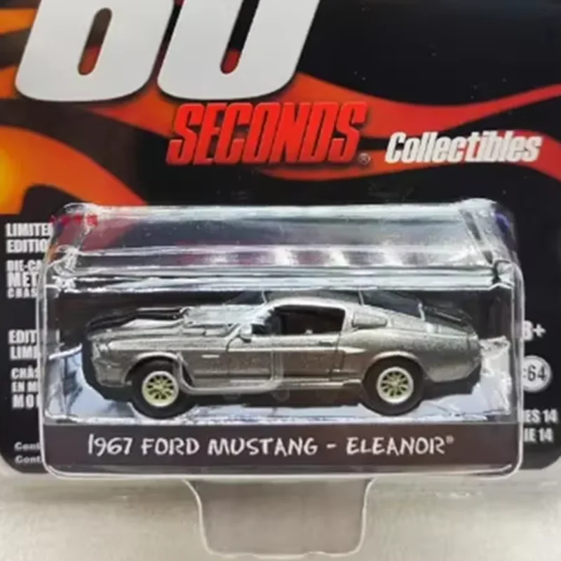 Greenlight 1: 64 Scale 1969/1967 Ford Mustang BOSS 429/ELEANOR Alloy Car Model Classics Adult Souvenir Gift Static Display