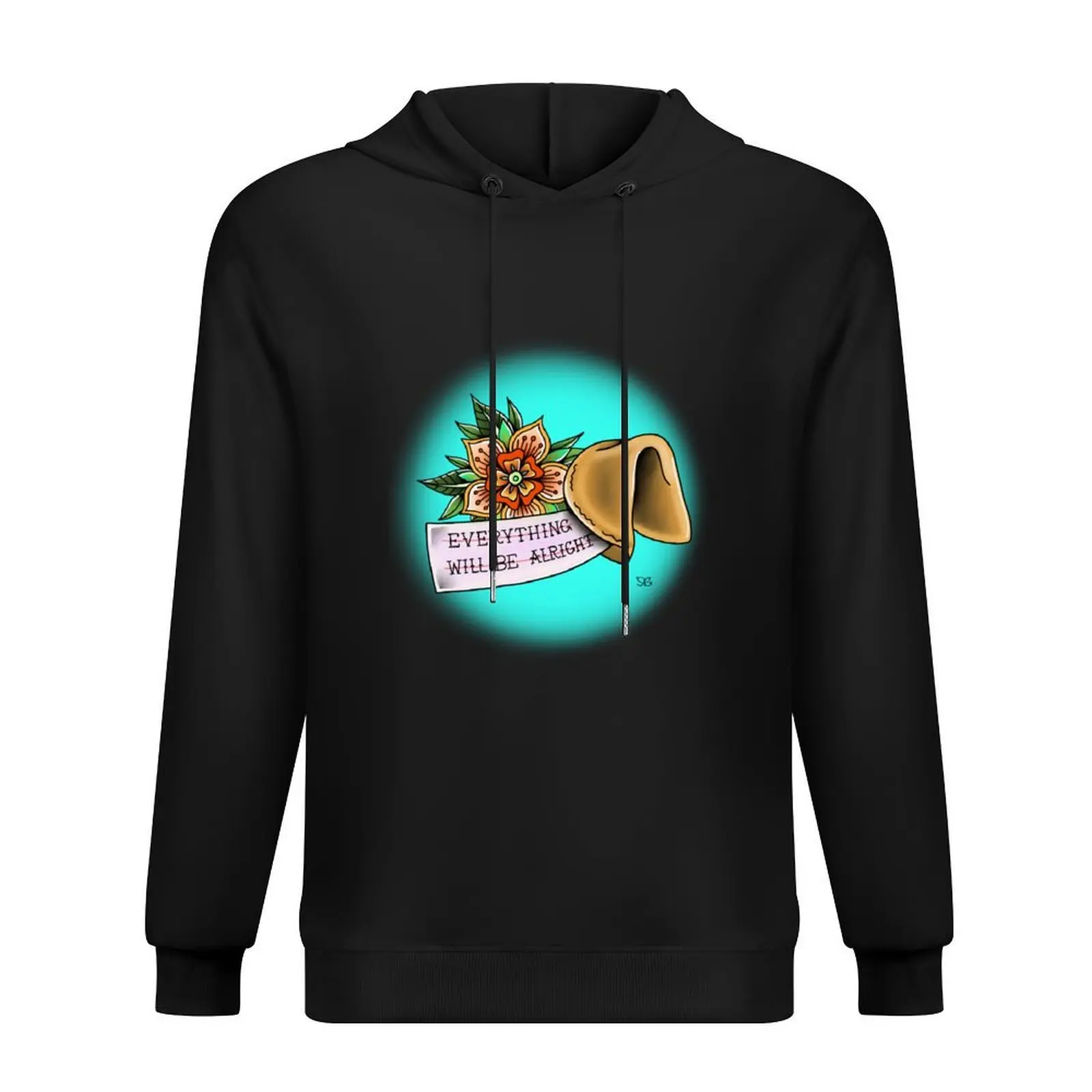 

Everything Will Be Alright SJR Hoodie korean clothes autumn new products fashion men men's sweat-shirt set hoodie for men