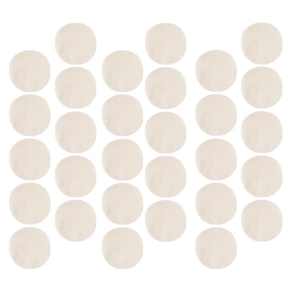 

30Pcs Steamer Cloths Cotton Round Reusable Nonstick Home Kitchen Steamed Bun Pads Breathable Gauze Mats