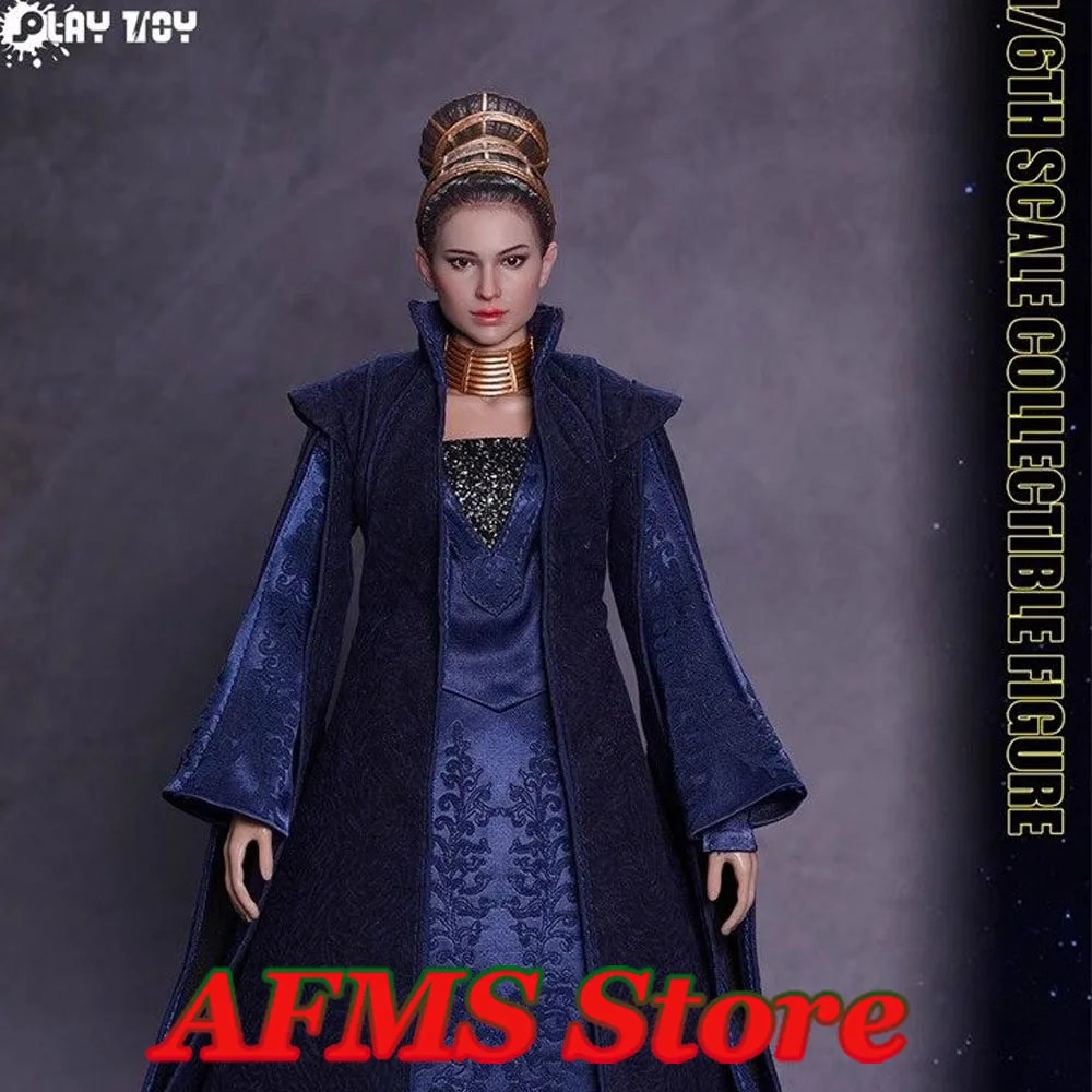 Figura de Acción PLAY TOY P022 1/6, Soldada Padmé Amidala, la Reina, 12 Pulgadas, Set Completo, Juguetes, Mejores Regalos Coleccionables