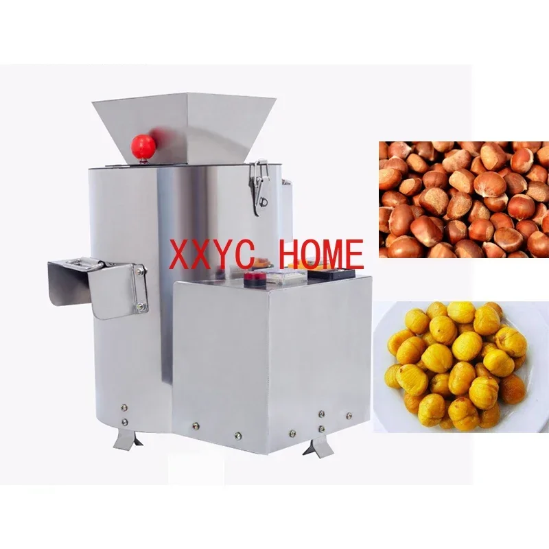 110V 220V 550W 16 Blades Electric Chestnut Sheller Commercial Automatic Chestnut Peeling Machine