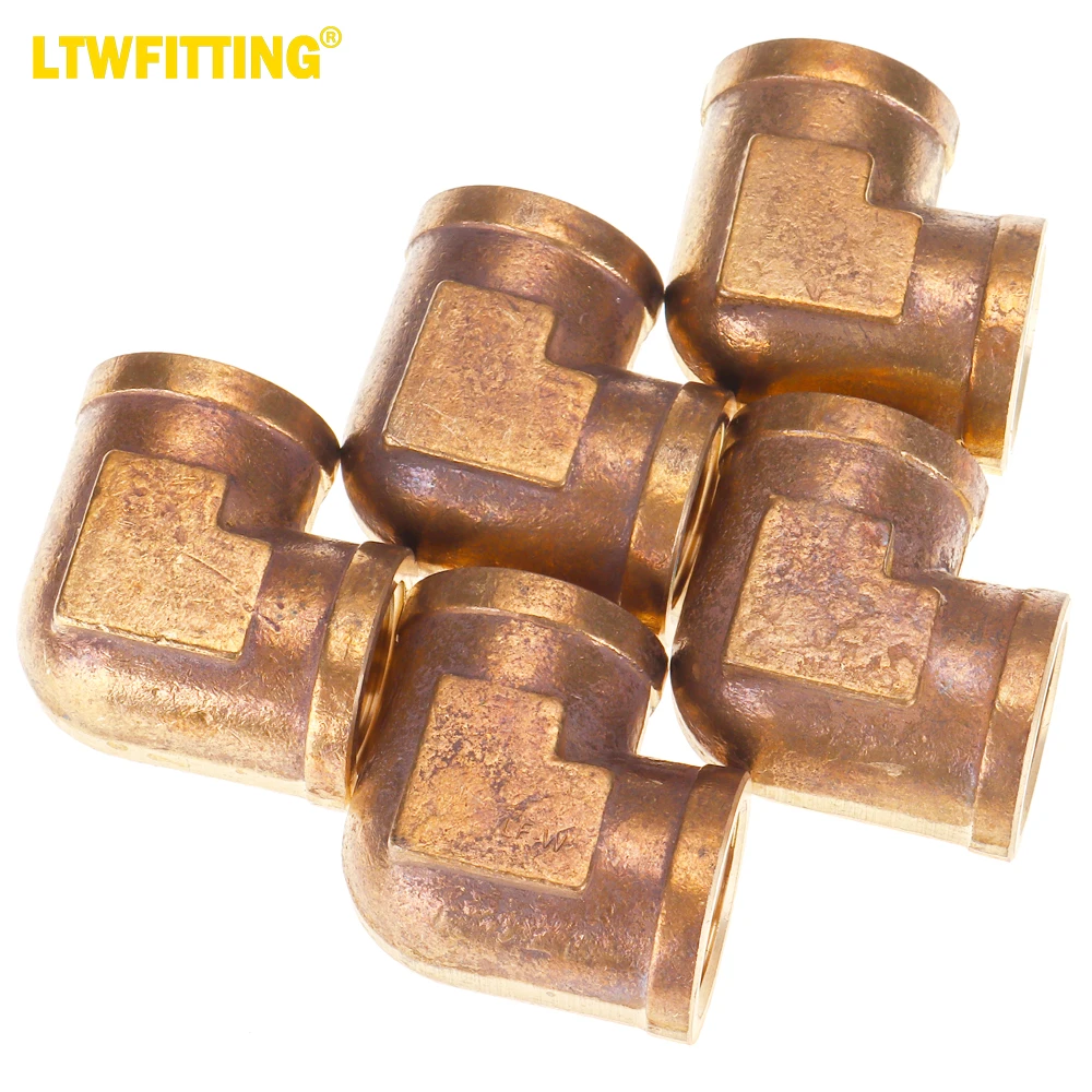 LTWFITTING LF Brass Pipe Fitting 90 Deg 1/2