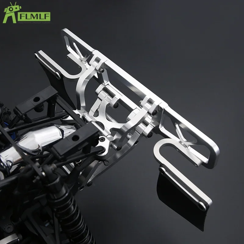 Legierung CNC Heckstoßstange Kit Fit für 1/5 HPI ROFUN BAHA ROVAN KM BAJA 5B 5T 5SC Rc Auto Spielzeug Spiele Teile