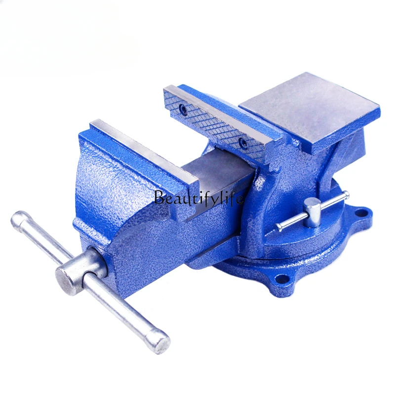 Heavy-Duty Multi-Functional Flat Universal Clamp-on Bench Vise Household Maintenance Workbench Clamp