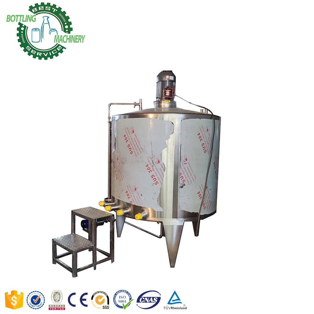 Detergent Three Layer 2000l Mixing tank with SS Pipe