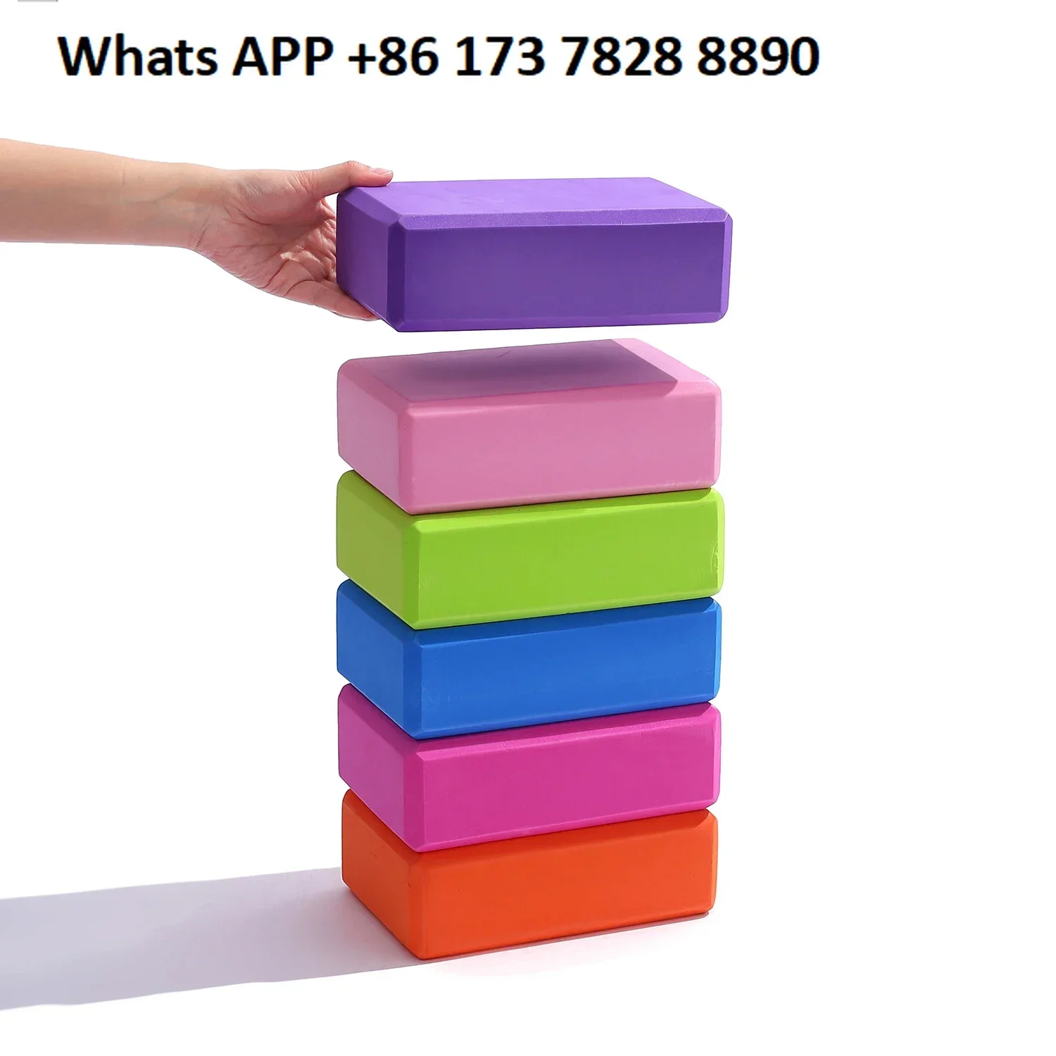 Yoga Ziegel Wadenmuskel Training Knöchel Balance Stabilität Funktion Verbesserung Rehabilitation Ziegel