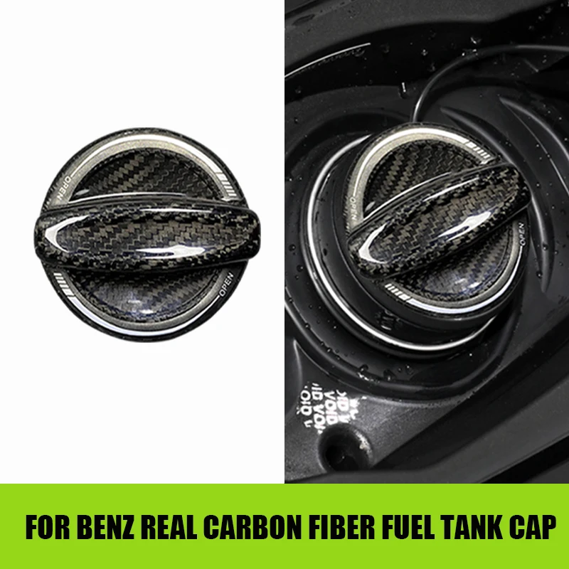 Carbon Fibre Fuel Tank Cap for Mercedes Benz W168 W169 W176 W177 W245 W246 W247 W202 W203 W204 W205 W206 W207 W210 Accessories