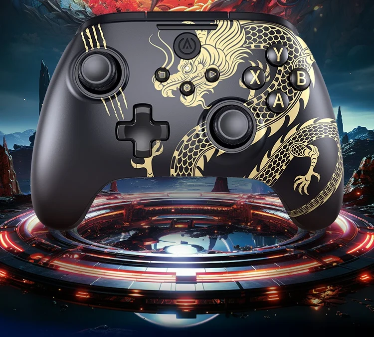 PowerA Battle Dragon Series Controller 1200mah Bt Wireless Gamepad For Opsv3 Pro Rgb Customized Hall 1k Polling Rate Rocker