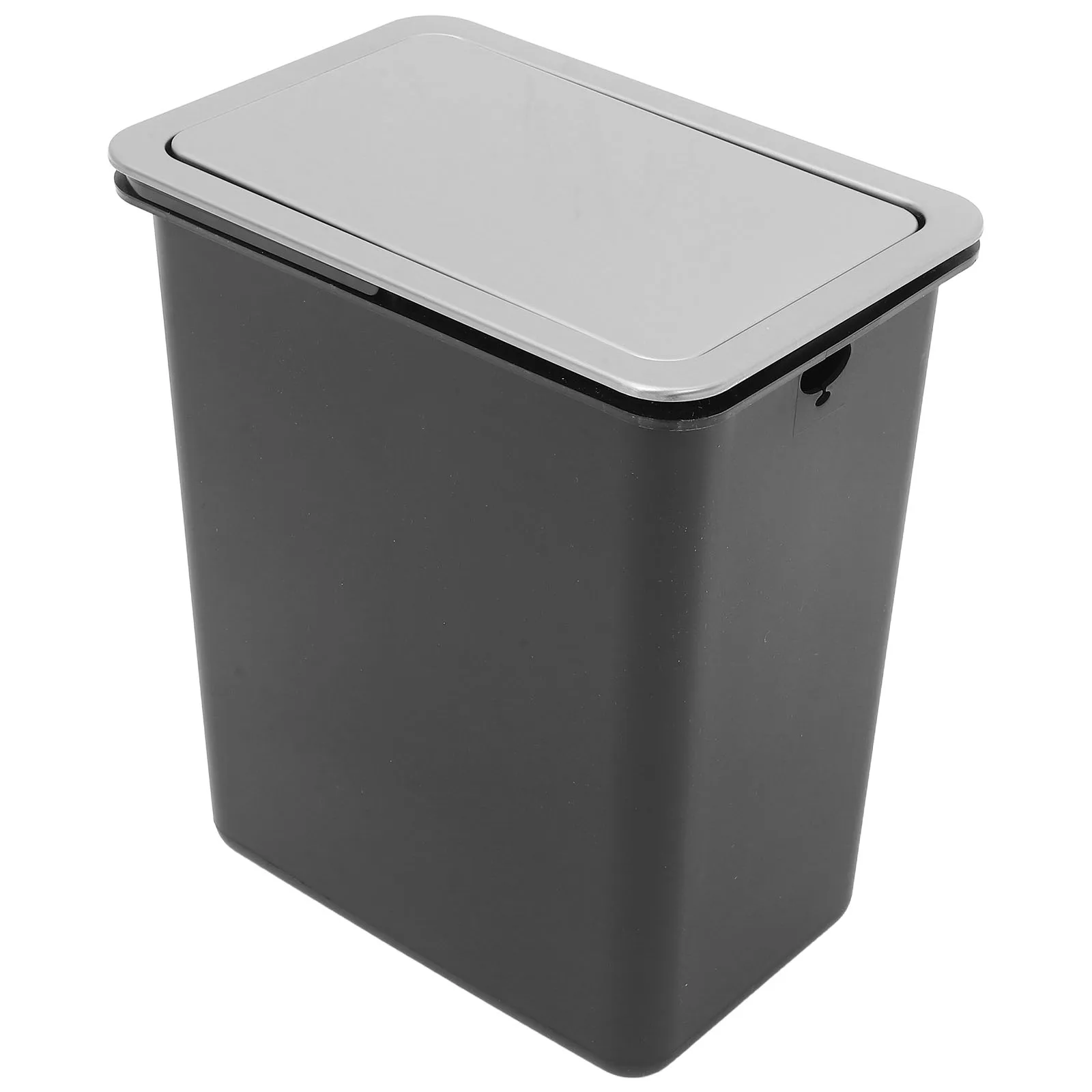 

Встроенная крышка мусорного бака из нержавеющей стали, встроенная столешница, встраиваемая крышка для качелей, сменная корзина для мусора, кухня, ванная комната