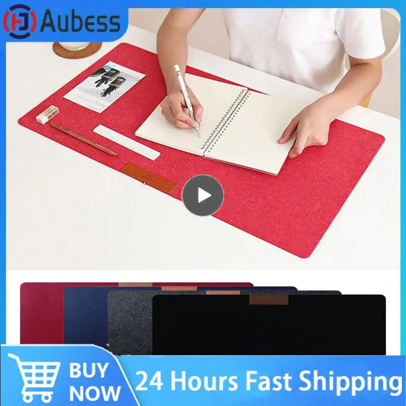 Extra Large Mouse Felt Non-woven Hand Warm Mouse Pad Desk Pad Keyboard Pad 320*700mm New High-quality Anti Friction Mouse Pad