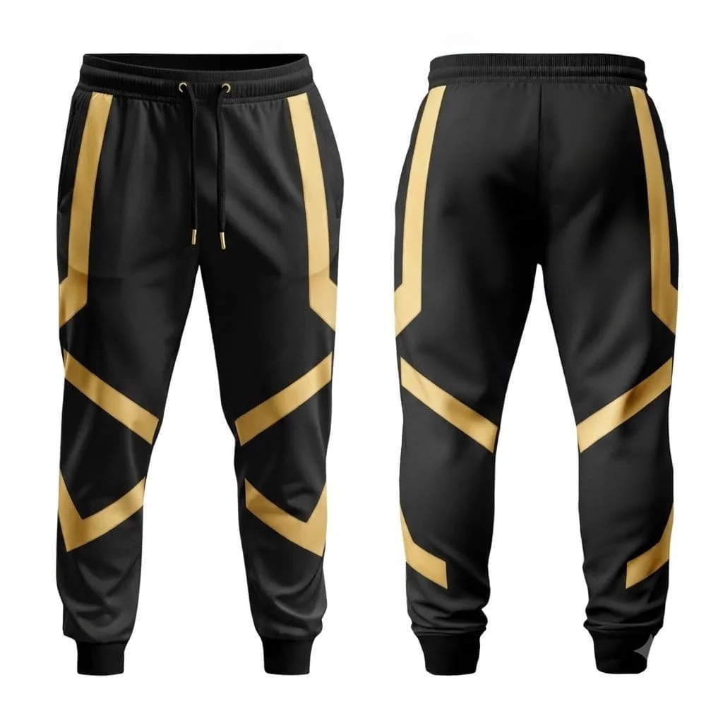 2027 Men Racing Side Striped Jogger Pants Red Yellow Color Print Sweatpants Streetwear Motorsport Casual Sport Trousers