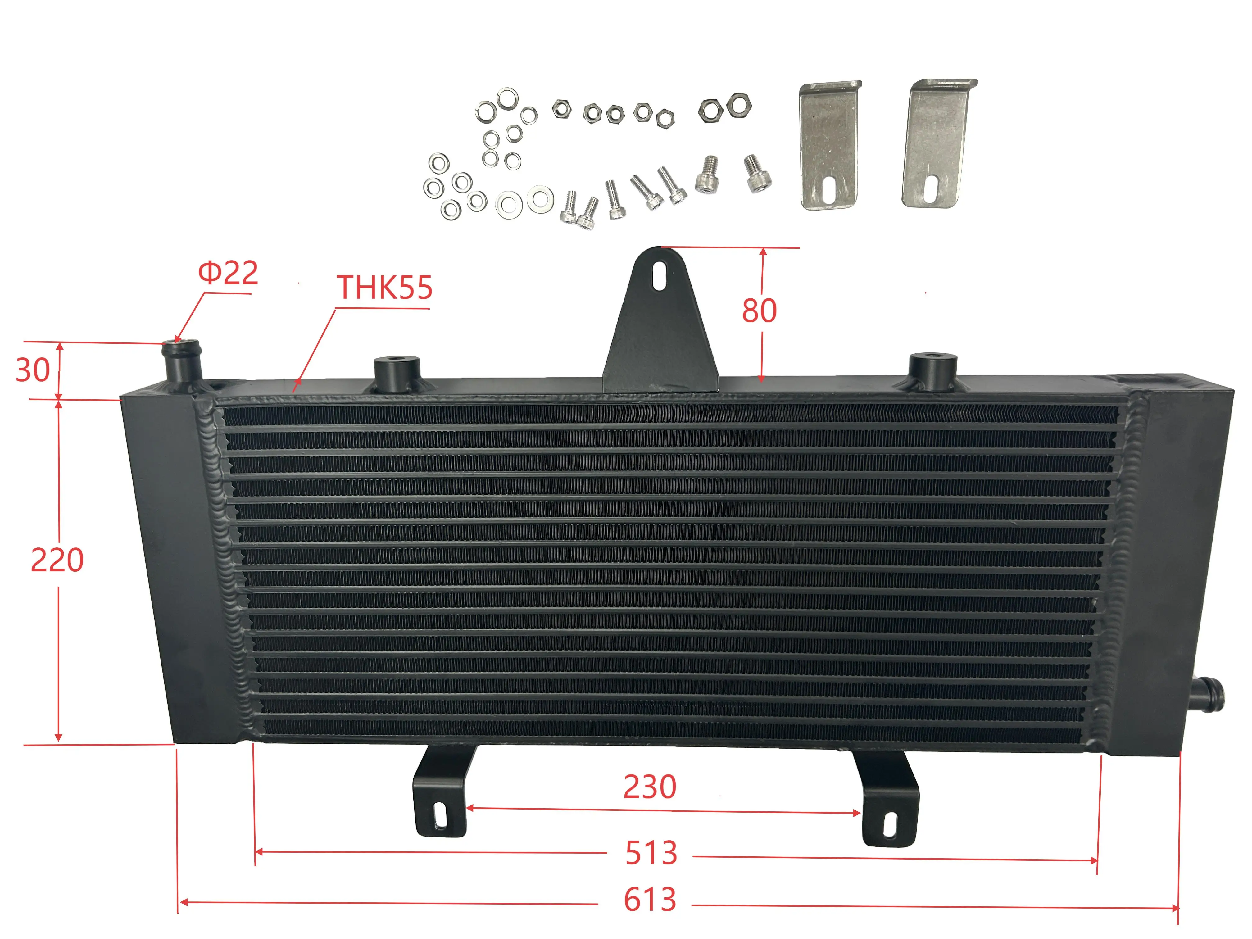 Aluminum Racing Car Intercooler Kit Infinity Auto Cooling System Radiator