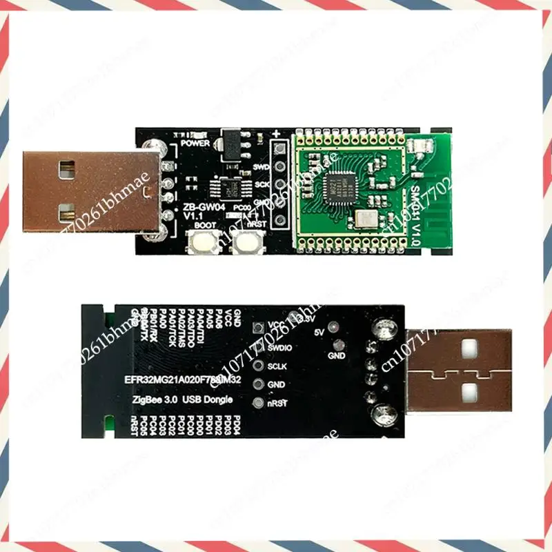 -A21Z 1 PCS Zigbee 3.0 Labs Mini EFR32MG21 Open Source Hub Gateway USB Dongle Chip Module Silicon  ZHA NCP Home Assistant