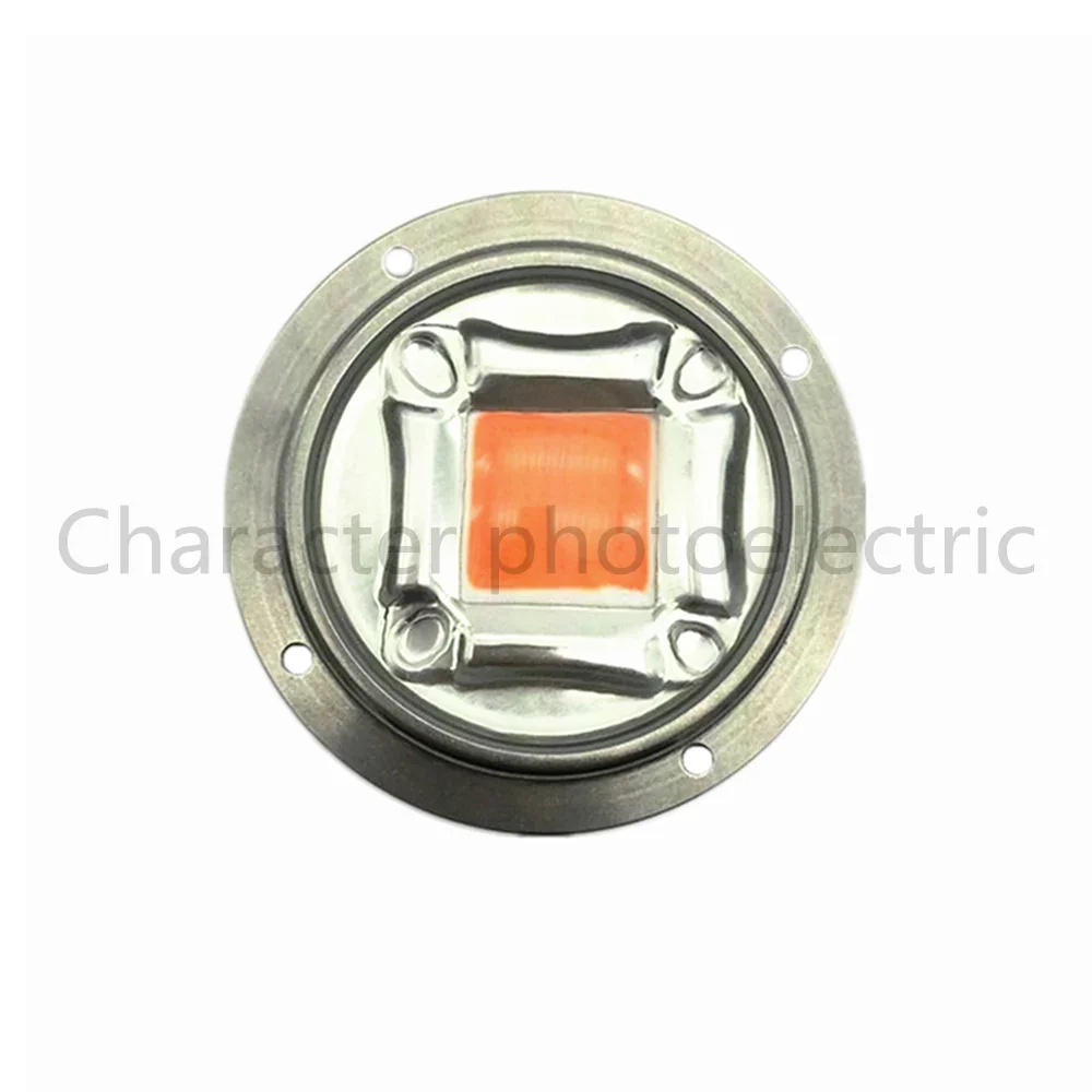 78MM optical glass waterproof concave lens, high power LED lens 4 in 1 sets for 20W 30W 50W 100W LED lamp