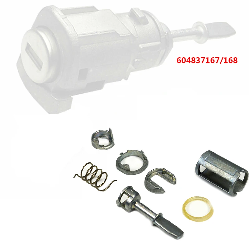 OE 604837167/168 FIT FOR VW GOLF 4 IV MK4 A6 SKODA FABIA POLO 9N DOOR LOCK REPAIR KIT FOR LEFT RIGHT SIDE NEW 7PCS