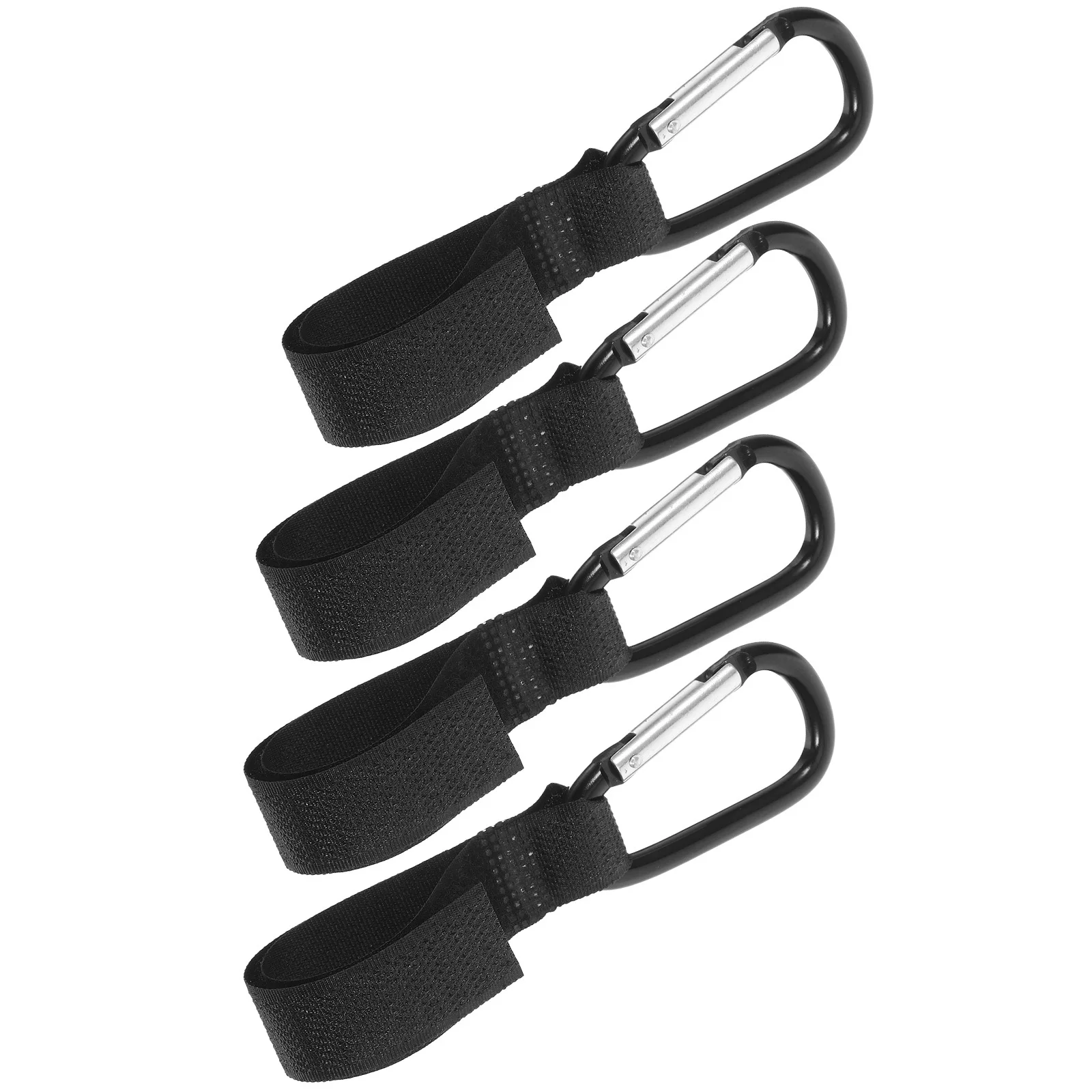 

4Pcs Baby Stroller Hook Nylon Climbing Button Carabiner for Diaper Bags Keys Wallets Easy Traveling Baby Stroller Hook