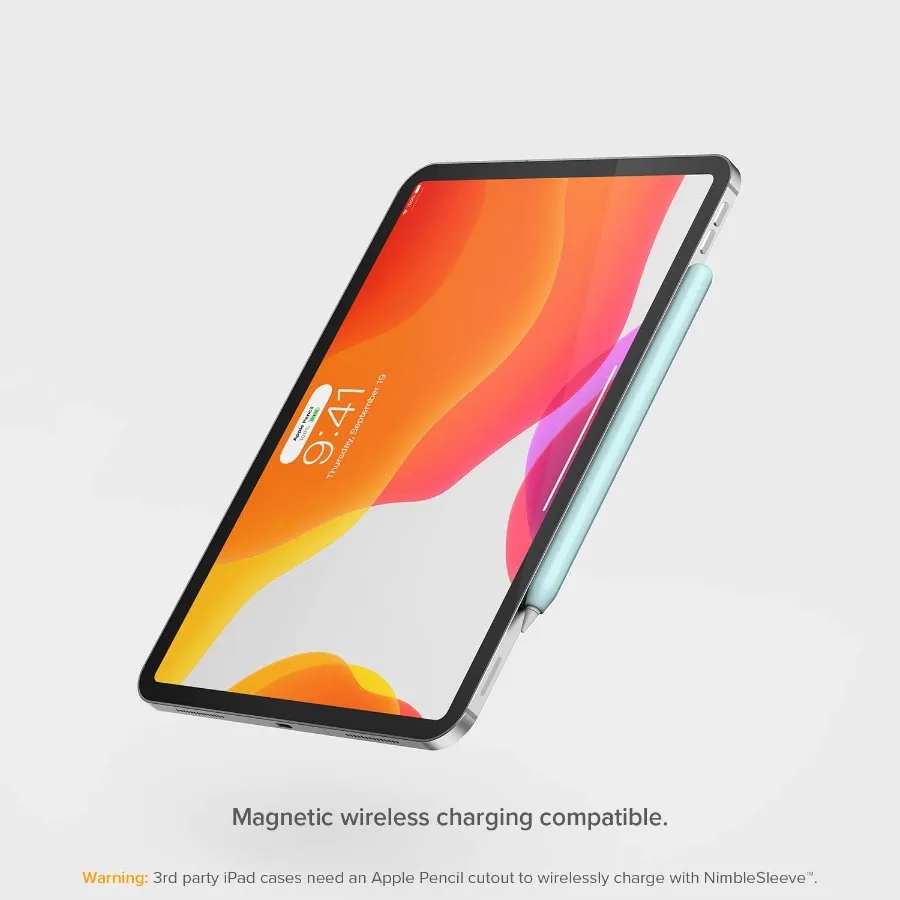 غطاء حماية من السيليكون الفاخر من UPPERCASE Designs NimbleSleeve لجهاز iPad مع Apple Pencil Pro و2nd Gene #6