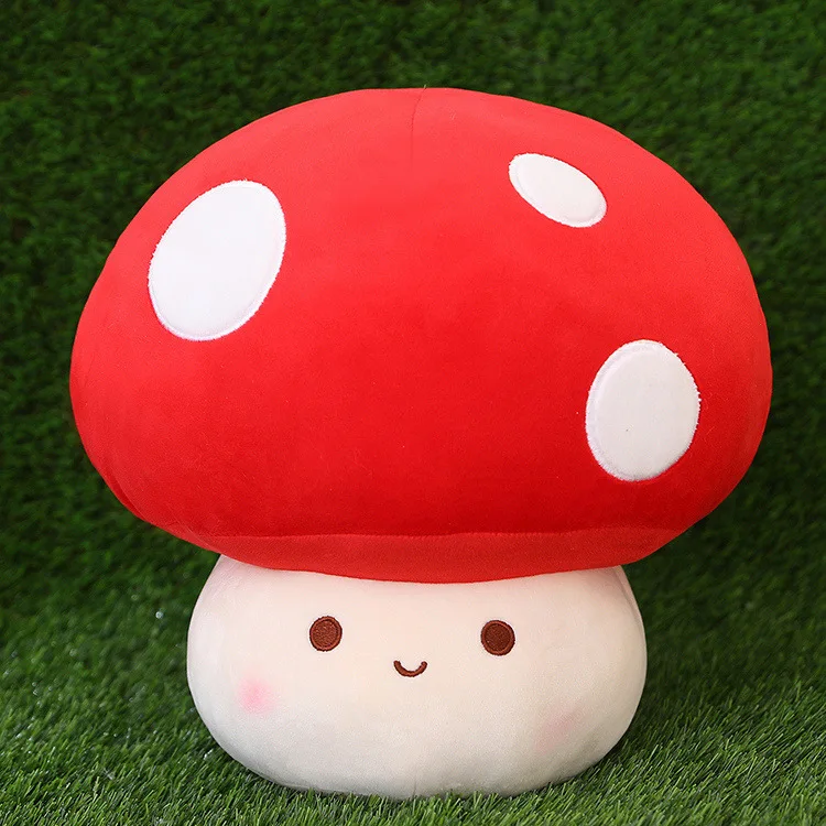 Cross Border New Product Internet Celebrity Cute Mushroom Pillow Girl Doll Sleeping Doll Healing Doll Plush Toy Birthday Gift