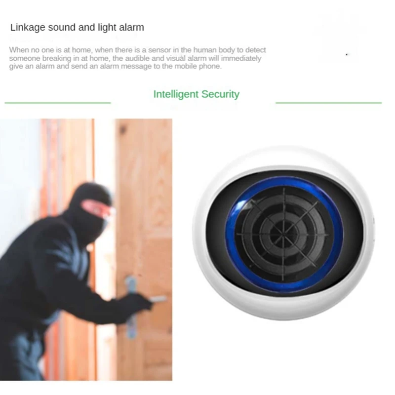 Zigbee 3.0 Radar Wave Human Presence Sensor Graffiti Multifunctional Smart Human Presence Sensor White+Black