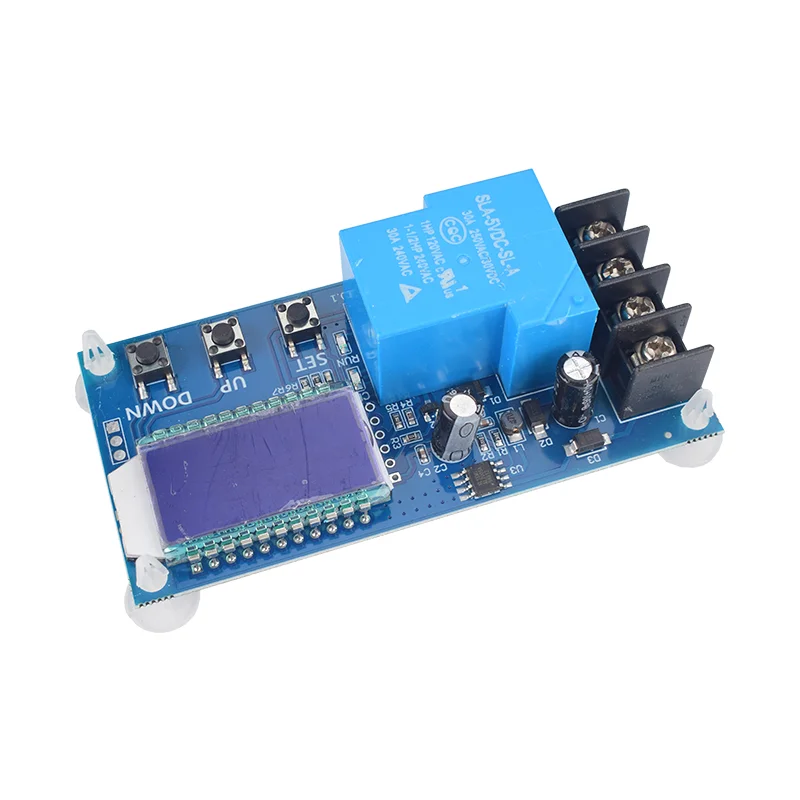 DC 5V 30A Lead-acid Solar Battery Charge Controller Protection Board Charger Time Switch 12V 24V 36V 48V Battery Capacity