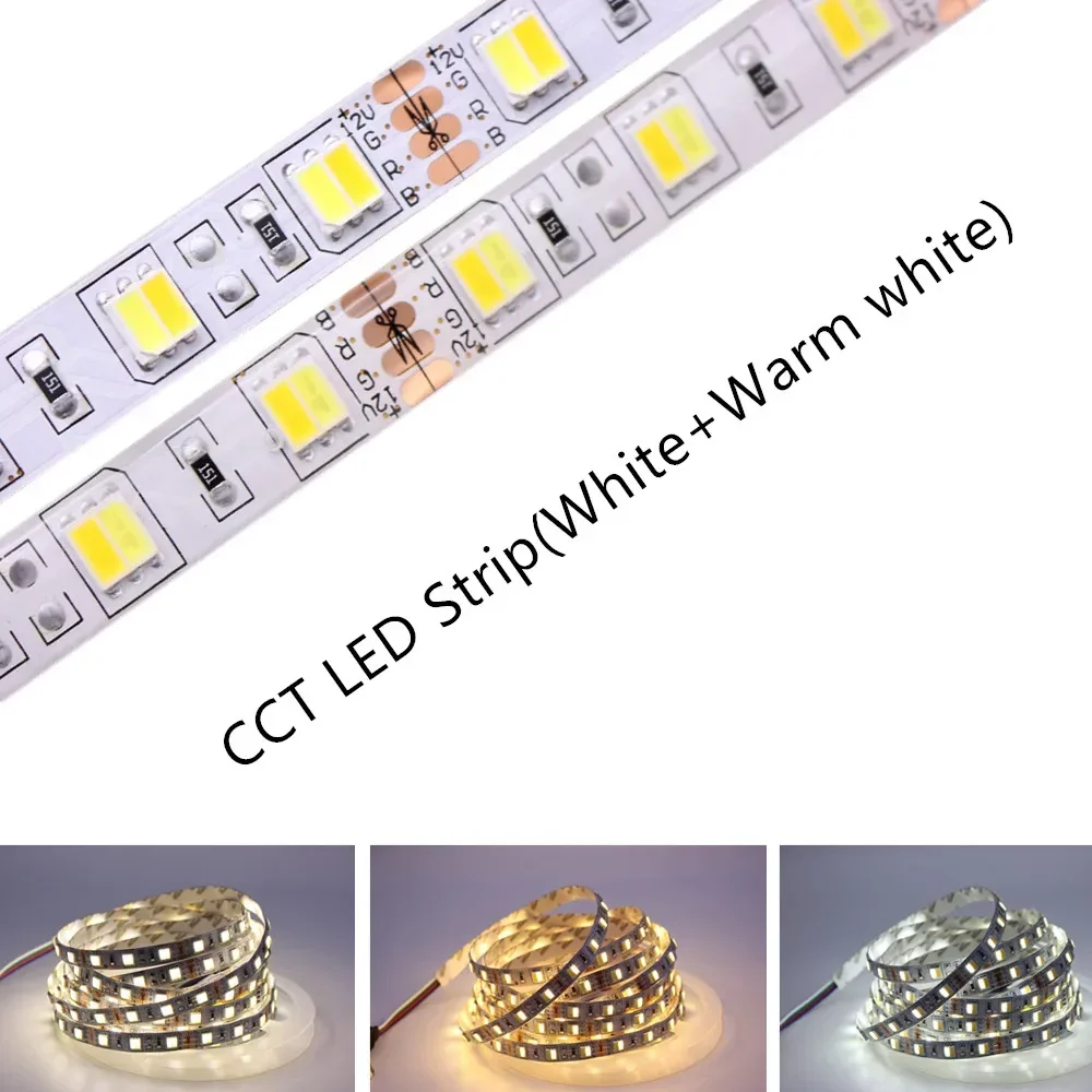 DC12V 24V 5050 LED Strip RGBW Flexible LED Light 60LED/m NW 4000K UV IP20/IP65 RGB+White/+Warm White RGBCCT Tape for decoration