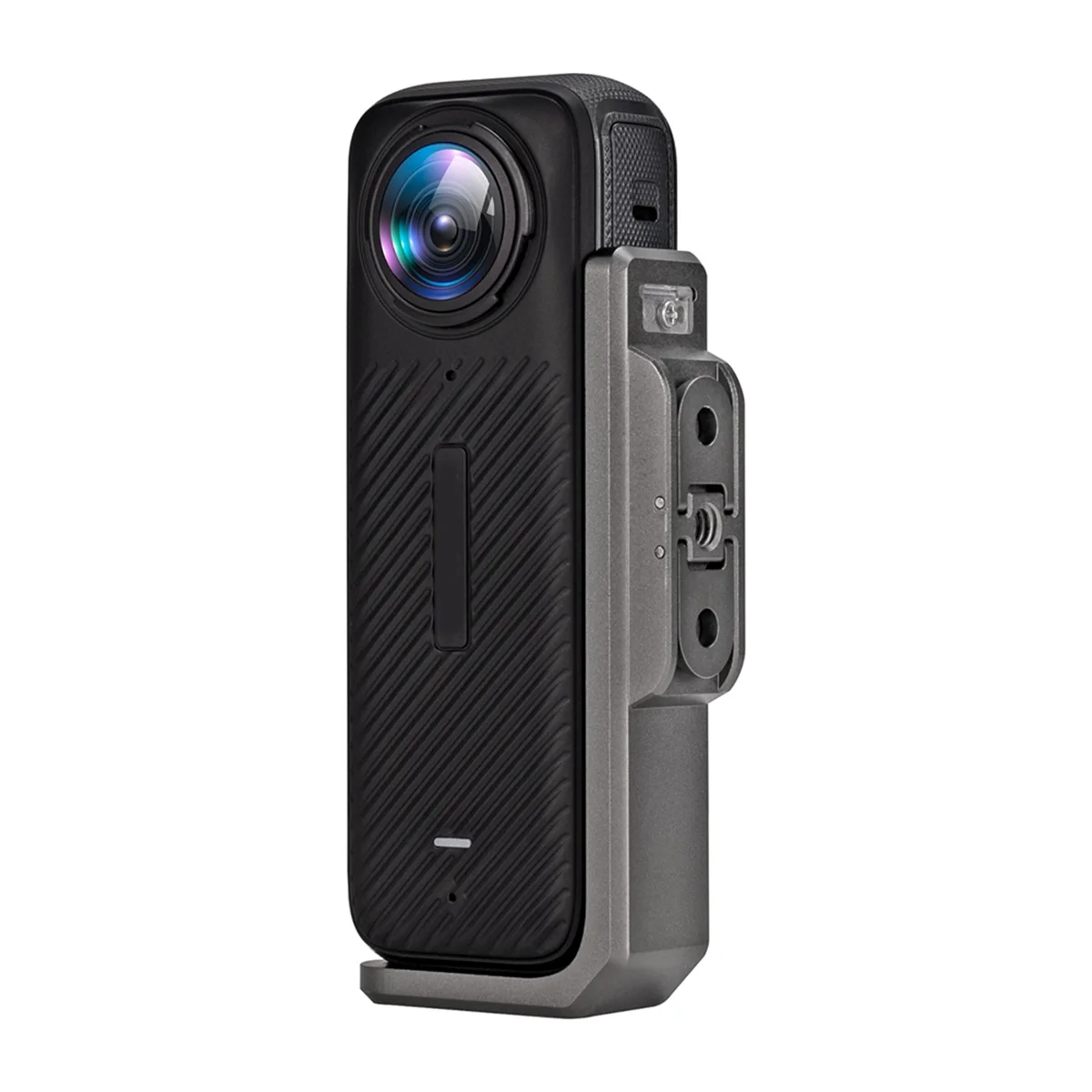 Per Insta360 X4 Staffa orizzontale Supporto per action camera Supporto per fotocamera POV Porta a vite da 1/4 di pollice a due poli