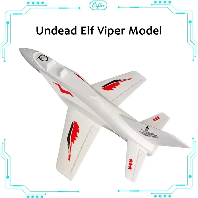 Undead Elf 64mm Channel Aircraft Model Remote Control Electric Toy Epo Jet Viper Fighter Model