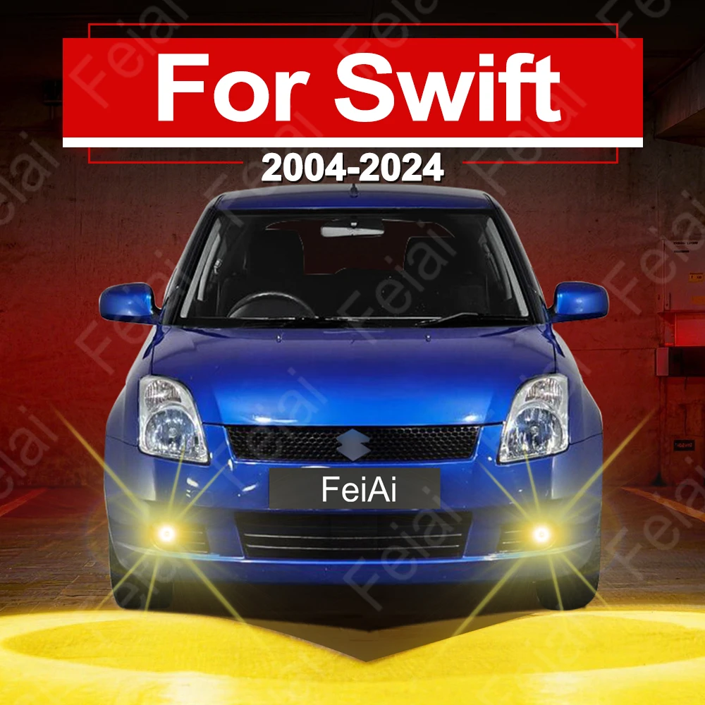 

Светодиодные противотуманные фары H11 для Suzuki Swift, аксессуары для автомобиля, передние противотуманные фары H9 H16JP, 2004-2024 гг.