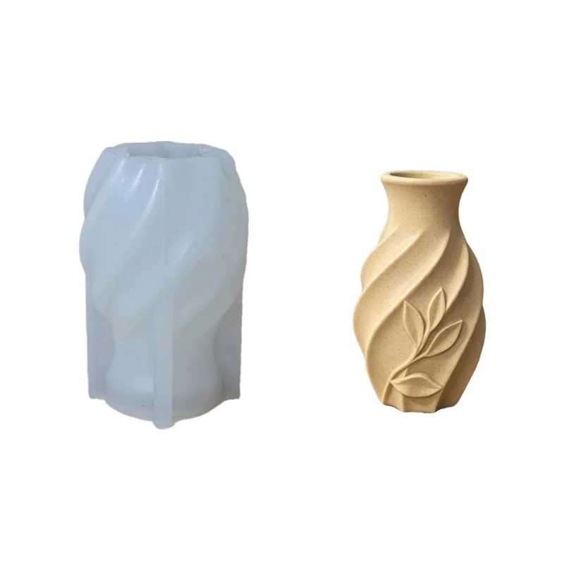 Pattern Vase Molds for Flower Pots Handmade Jewelry and Art Crafts
