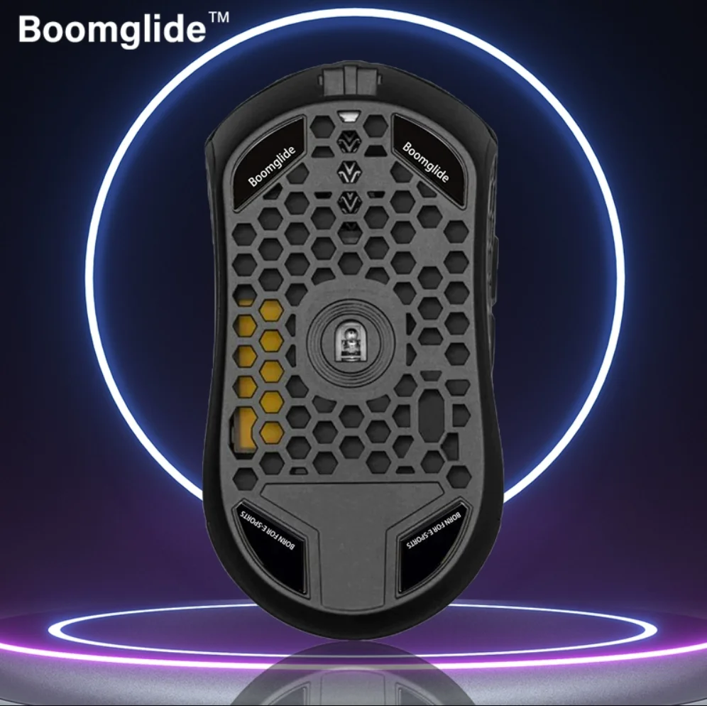 BOOMGLIDE is suitable for Finalmouse Starlight Poseidon 2.5D Arc Edge Vacuum Coated Glass Mouse foot Patch