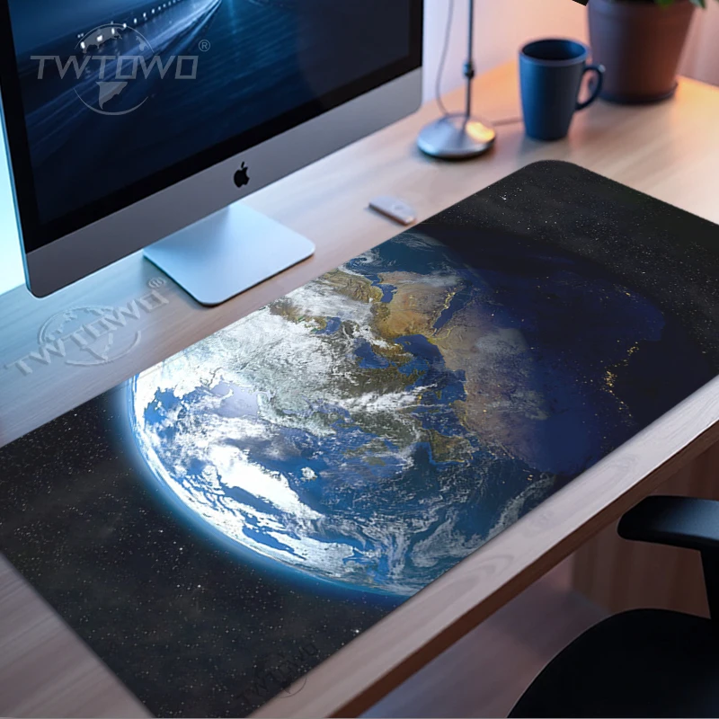 Mouse Pad Space Starry Sky Gaming printon demand Computer Large Mousepad XXL Playmat Carpet Non-Slip Office Desktop Mouse Pad
