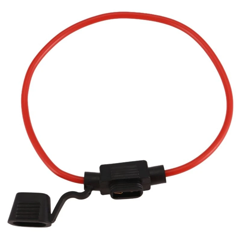 B04B-14AWG Wire In-Line Car Automotive Mini Blade Fuse Holder Fuseholder 20A