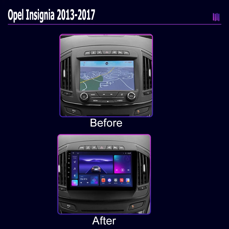 Android Car Radio Multimedia player for Opel Insignia 2013 2017 GPS Navigation Stereo Screen Video Tape Recorder Carplay 4G