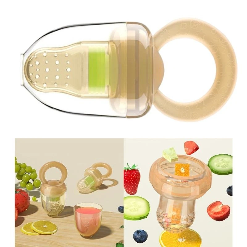 

M76C детская фруктовая еда, соска, силиконовая кормушка и прорезыватель для безопасного кормления младенцев